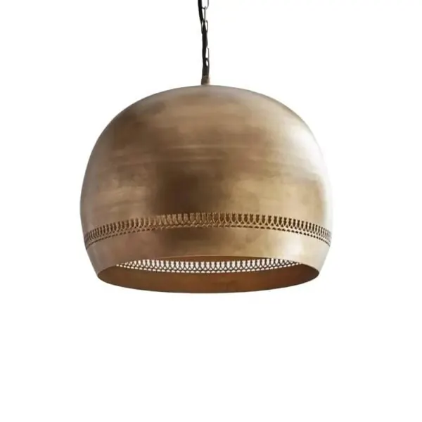 Engraved dome, side view