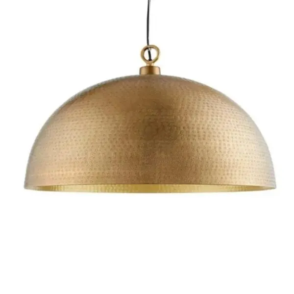 Hammered gold dome, detail