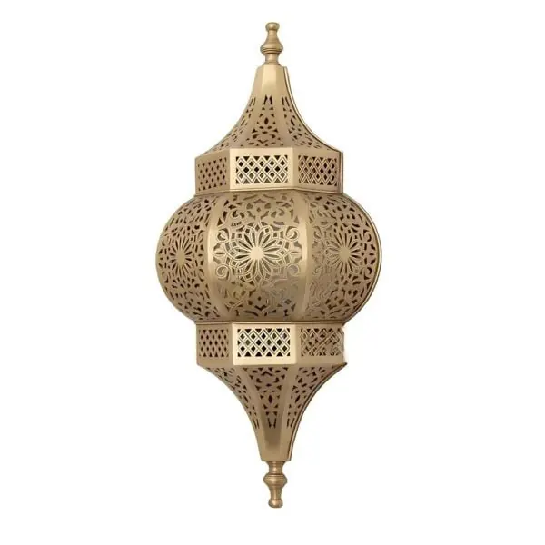 Lantern-style wall sconce