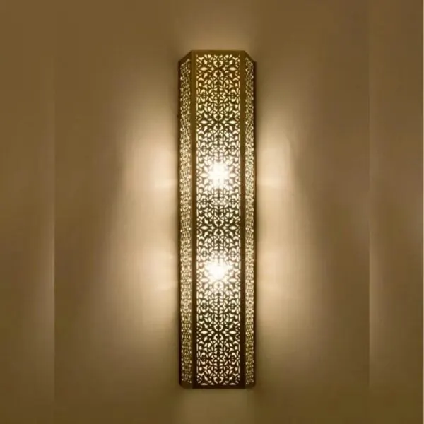 Wall light, lit