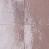 Handmade zellige tile swatch in Dusty Mauve, reference 1060