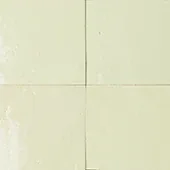 Handmade zellige tile swatch in Pale Straw, reference 1086